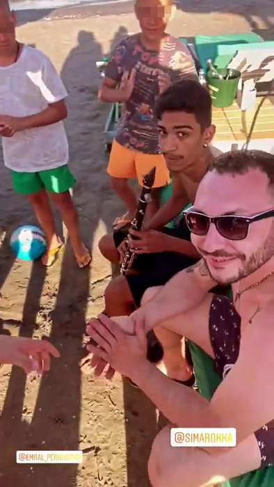 Bogdan de la Ploiești, distracție la mare / Sursă foto: captură InstaStory