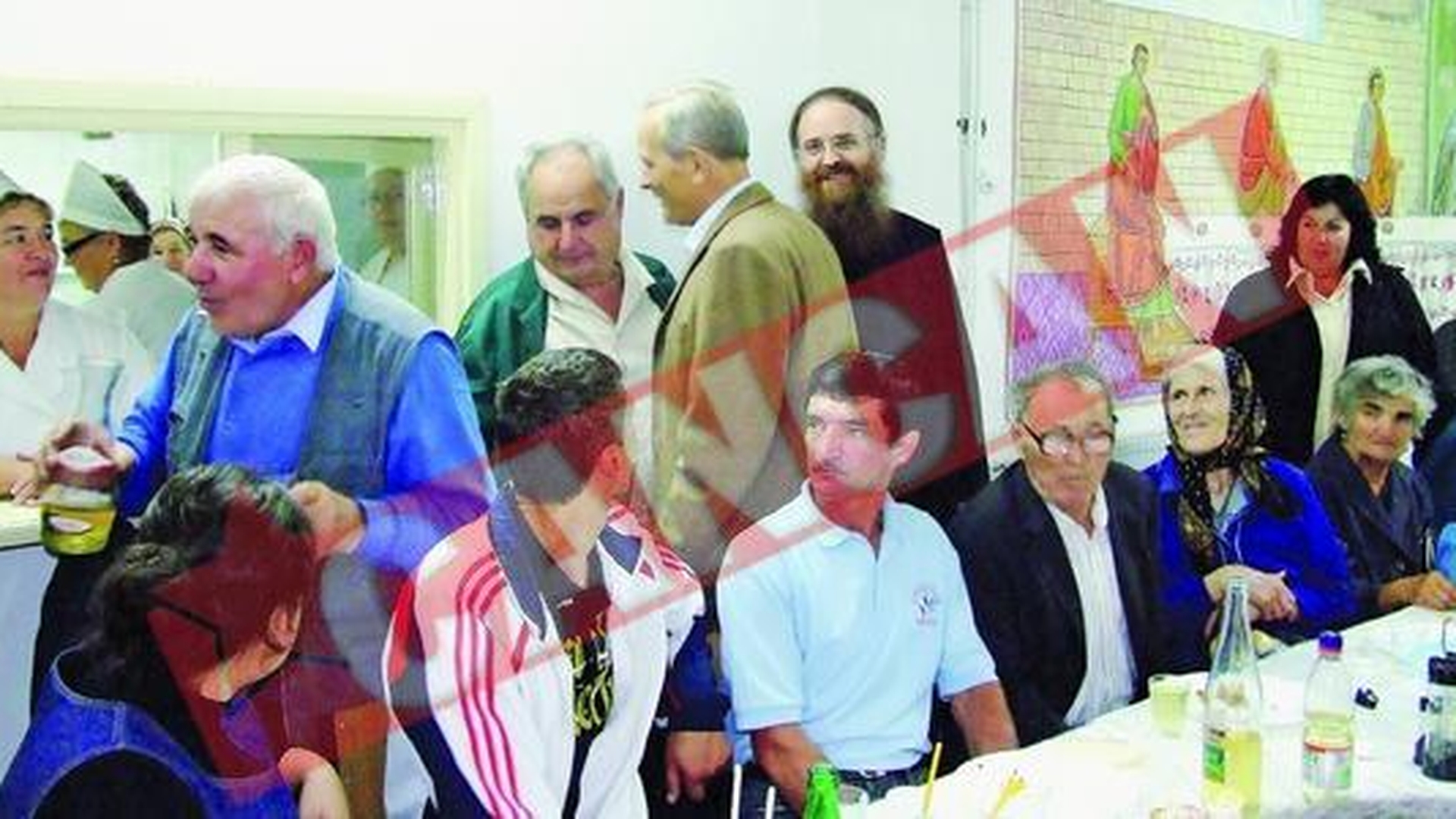Stolojan a nimerit din greseala la un parastas