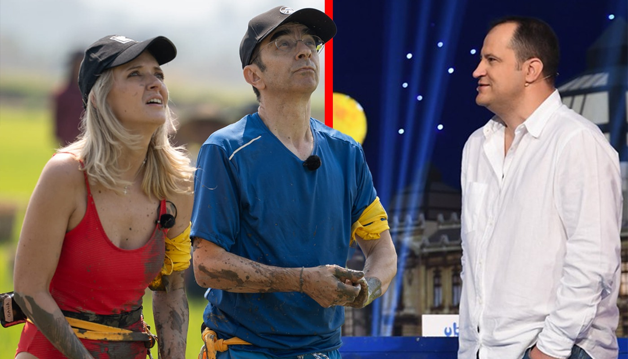 Oana Paraschiv, Șerban Huidu și Mihai Găinușă / Foto: Captură Video Antena 1, Prima TV