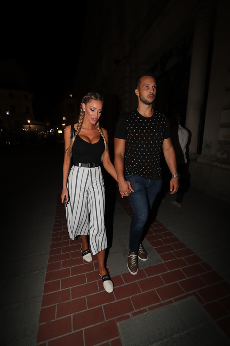 Bianca Drăgușanu și Tristan Tate au petrecut o seară agreabilă în oraș