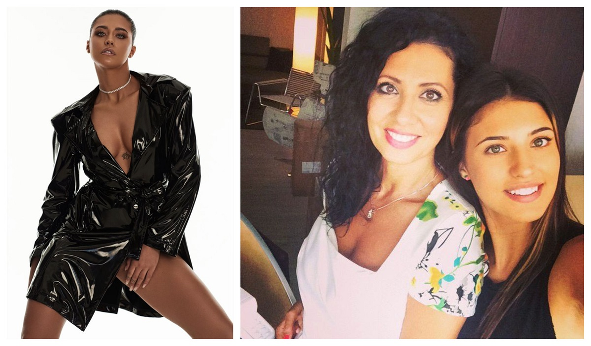 Antonia a pozat complet goală! Ce mesaj i-a trimis mama ei când a văzut imaginea