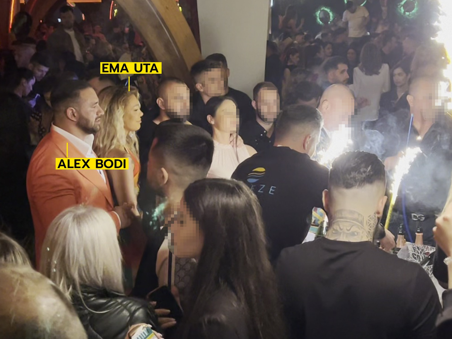 Alex Bodi, Ema Uta și "brigada", chef faraonic la Breeze