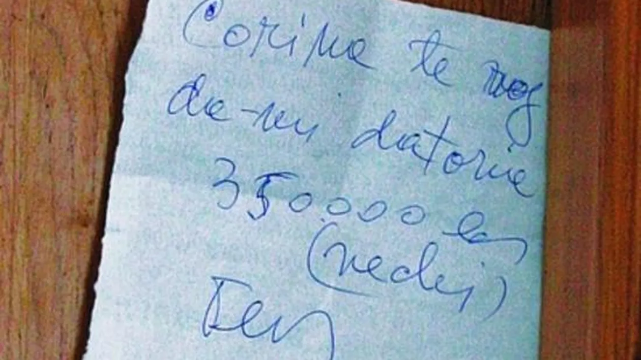 Cautata pentru 35 de lei