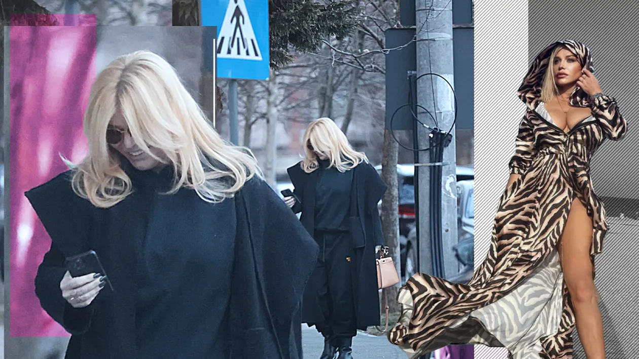 Lori e WOW pe Insta și BAU pe stradă! Artista a înlocuit filtrele cu ochelari mari și haine largi