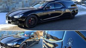 Oferta de lux a unei firme de servicii funerare din Târgu-Jiu: ultimul drum, într-un Maserati Ghibli! Oamenii vor să afle câţi cai putere are bolidul şi ce viteză maximă poate atinge