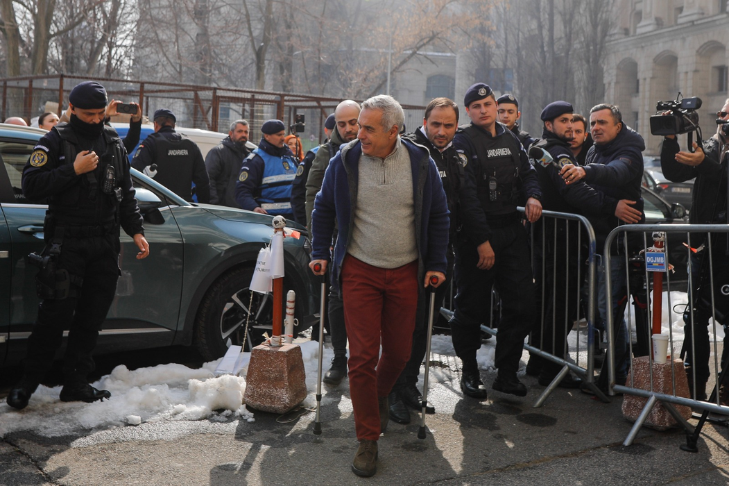Călin Georgescu a fost săltat din trafic și dus la audieri la Parchetul General/ sursă foto: Inquam Photos / Malina Norocea