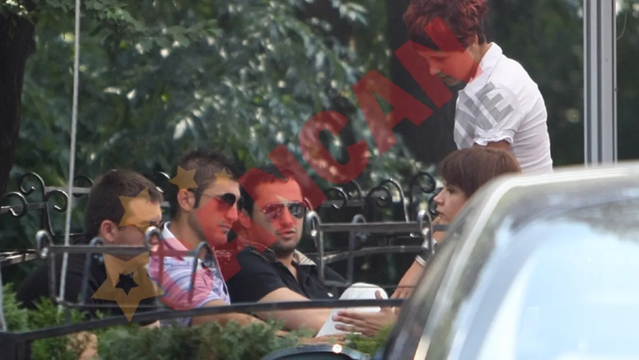 Andrei Cristea, cu prietenii la terasa! A sarbatorit victoria cu baltenii cu apa plata