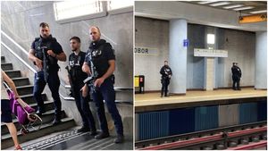 De ce sunt jandarmi cu arme automate la metrou. Ce spune Jandarmeria Română