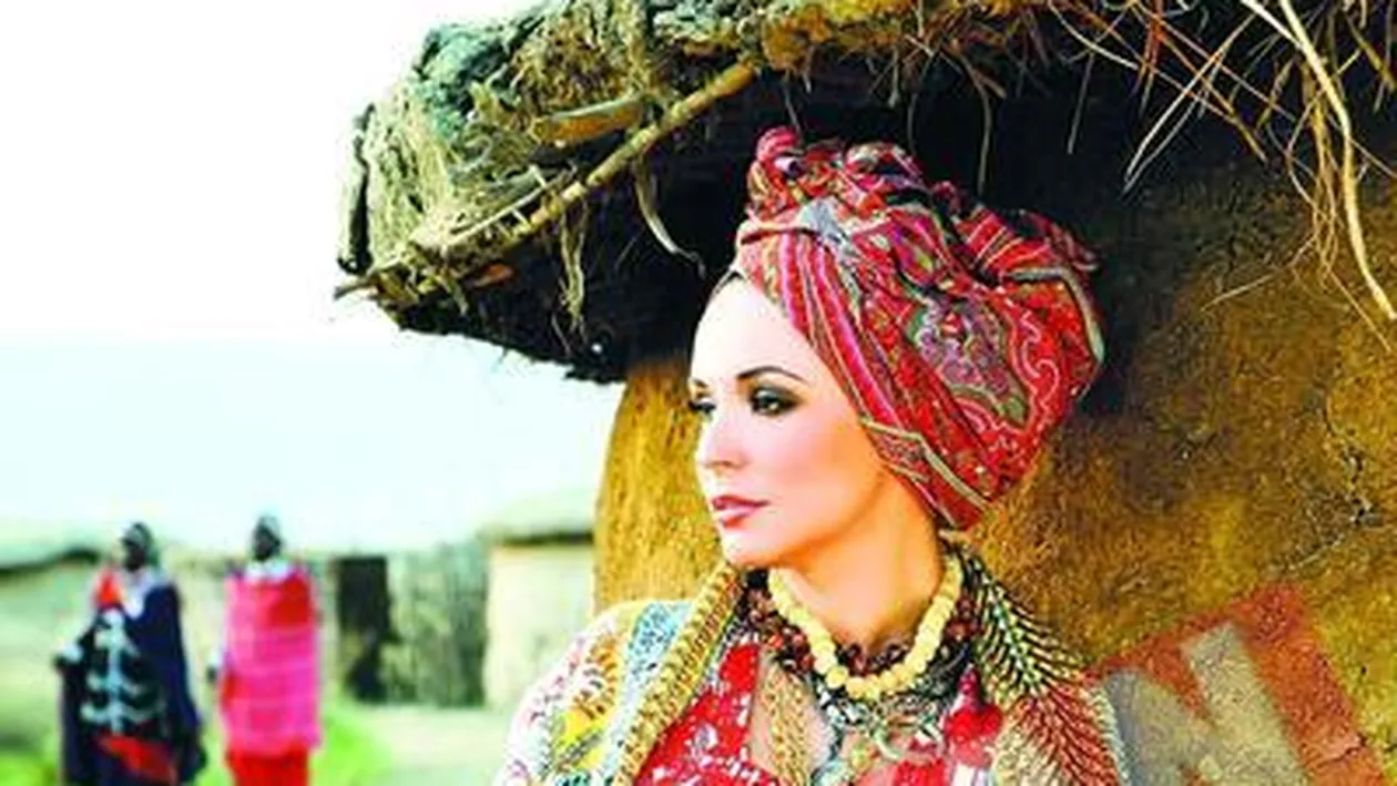 Andreea Marin, petita de un sef de trib