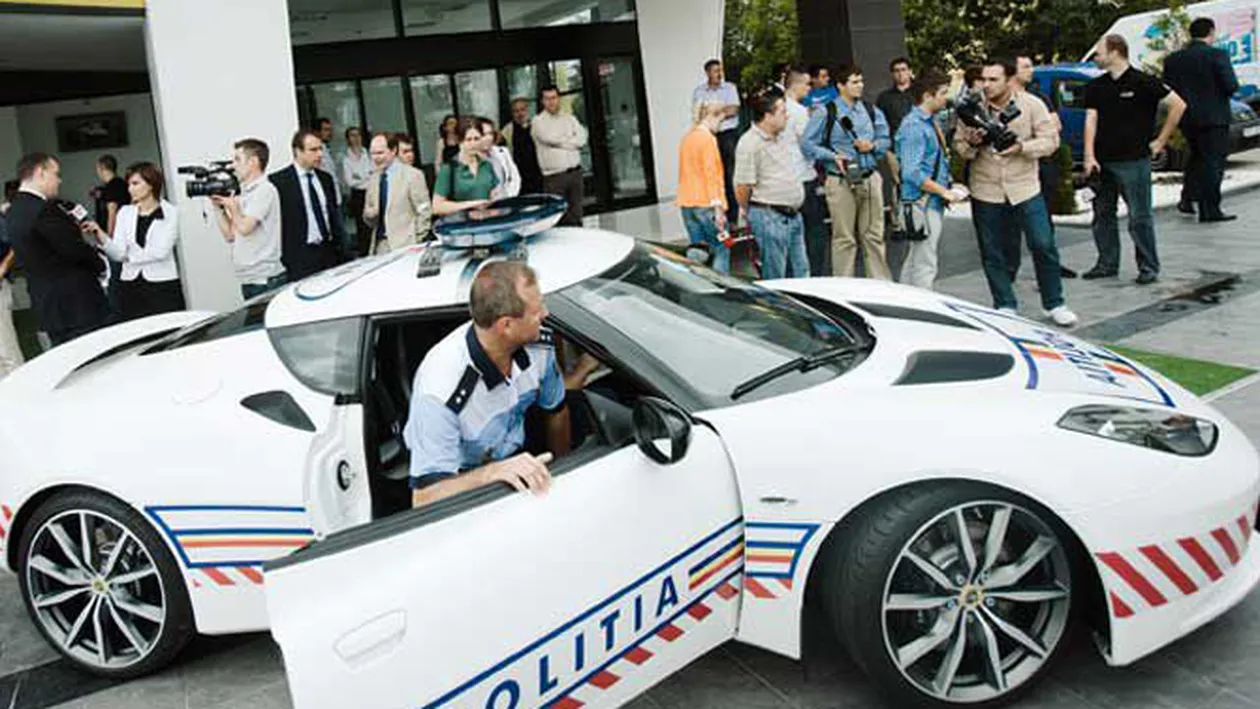 Bijuteria Politiei Romane, Lotus Evora S, pensionata pe timpul iernii! Nu are cauciucuri adecvate sezonului rece!