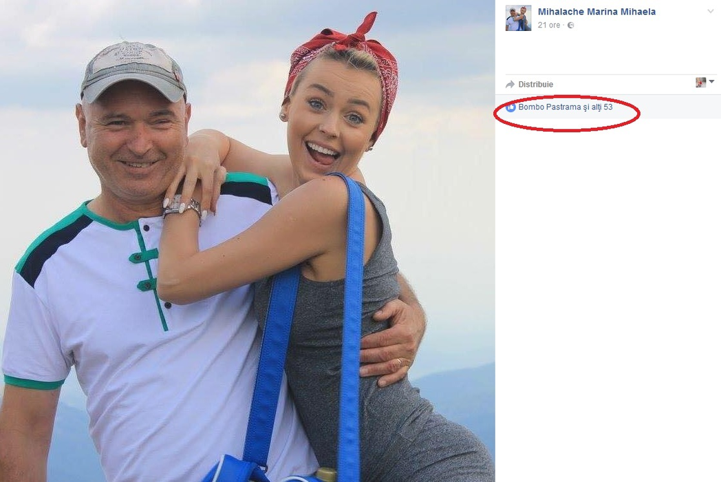 La câteva ore după incident, Misha şi-a schimbat fotografia de profil şi cover-ul de pe pagina personală de Facebook