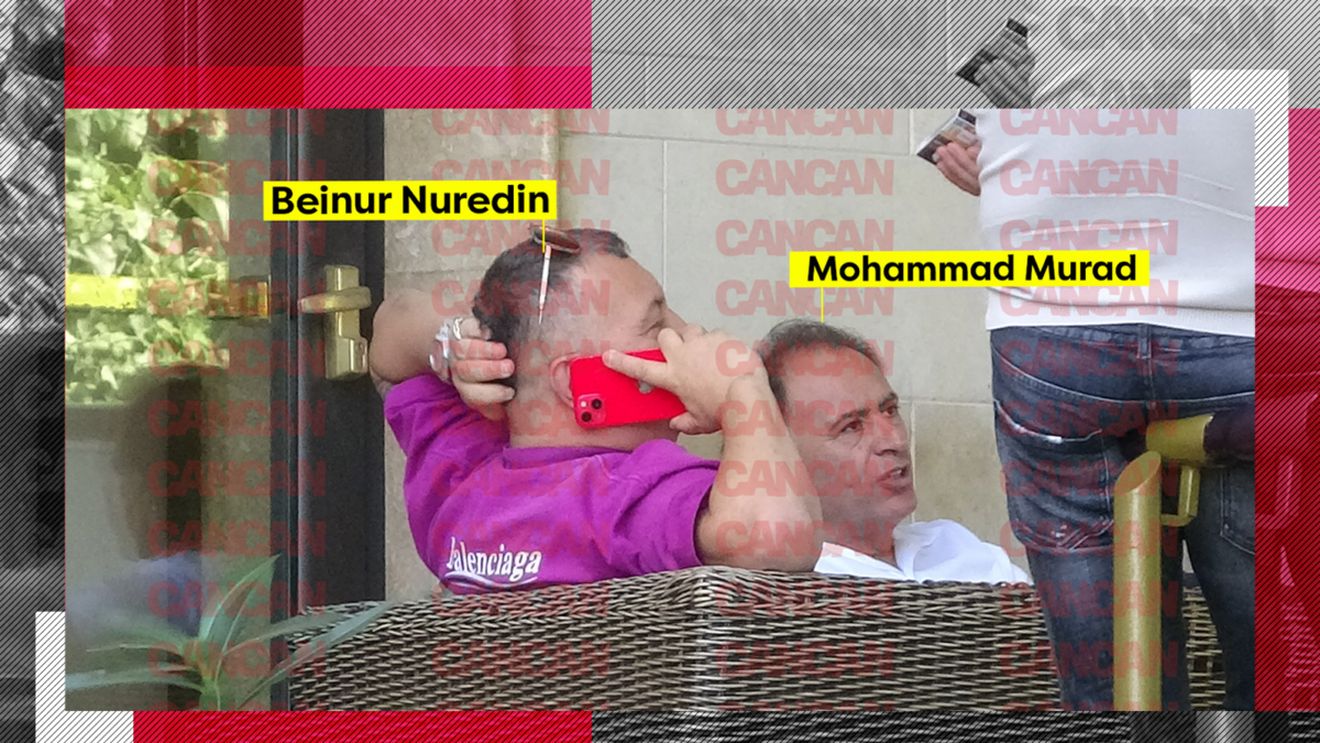 Au ”jucat-o” pe treptele hotelului! CANCAN.RO i-a surprins! Nuredin Beinur a ajuns în fieful lui Mohammad Murad și atunci s-a declanșat totul!