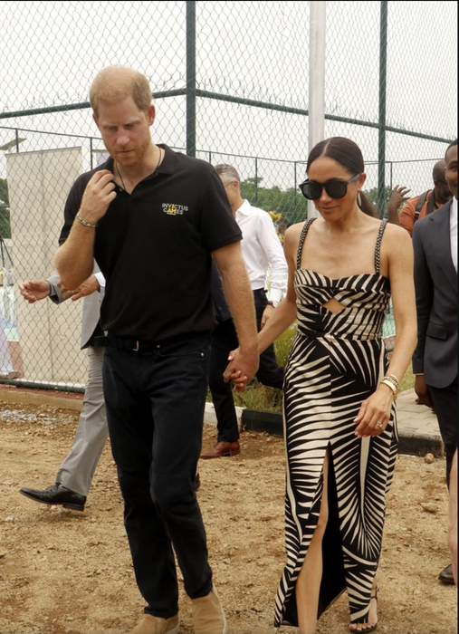 Meghan Markle, ținută indecentă în Nigeria/foto: Profimedia