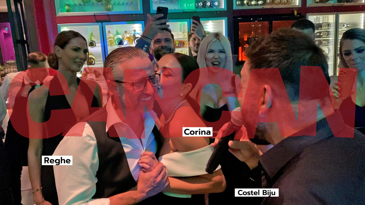 Reghe & Corina, momente de tandrețe sub ochii lui Costel Biju (Foto: CANCAN.RO)