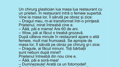 BANCUL ZILEI | Chirurgul plastician și pacientele (ne)mulțumite