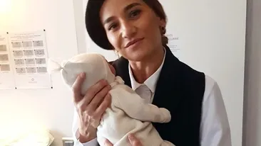 Claudia Pătrășcanu le-a făcut tuturor cunoștință cu bebelușul!