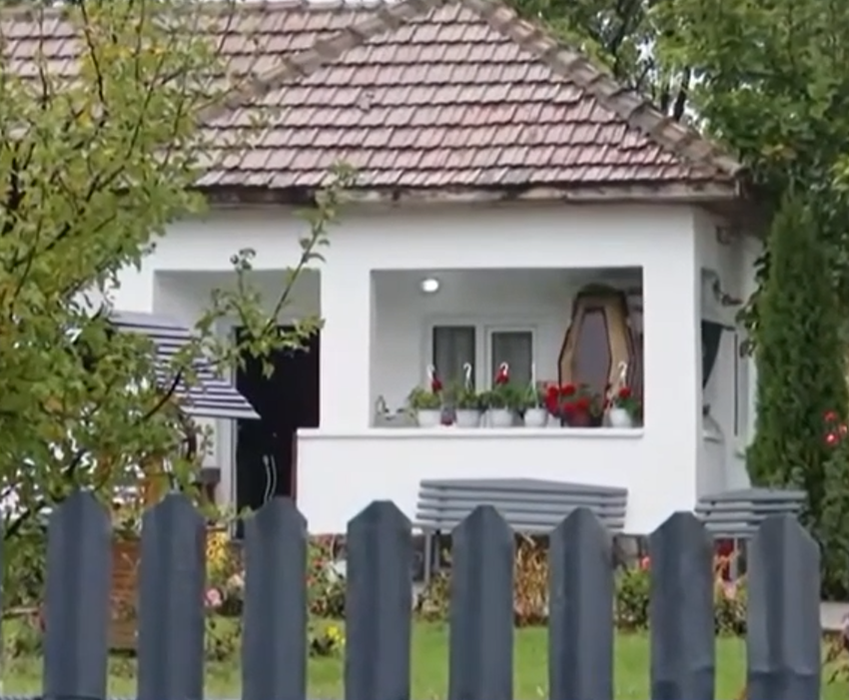 Imagini de la priveghiul Elenei/ Sursa foto: Captură video