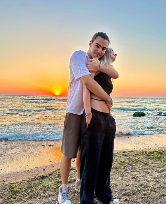 Radu Ștefan Bănică și iubita lui / Foto: Instagram