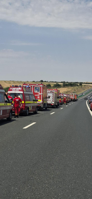 BREAKING! Accident pe Autostrada Soarelui, s-a activat Planul Roșu. Anunț despre cele 16 victime
