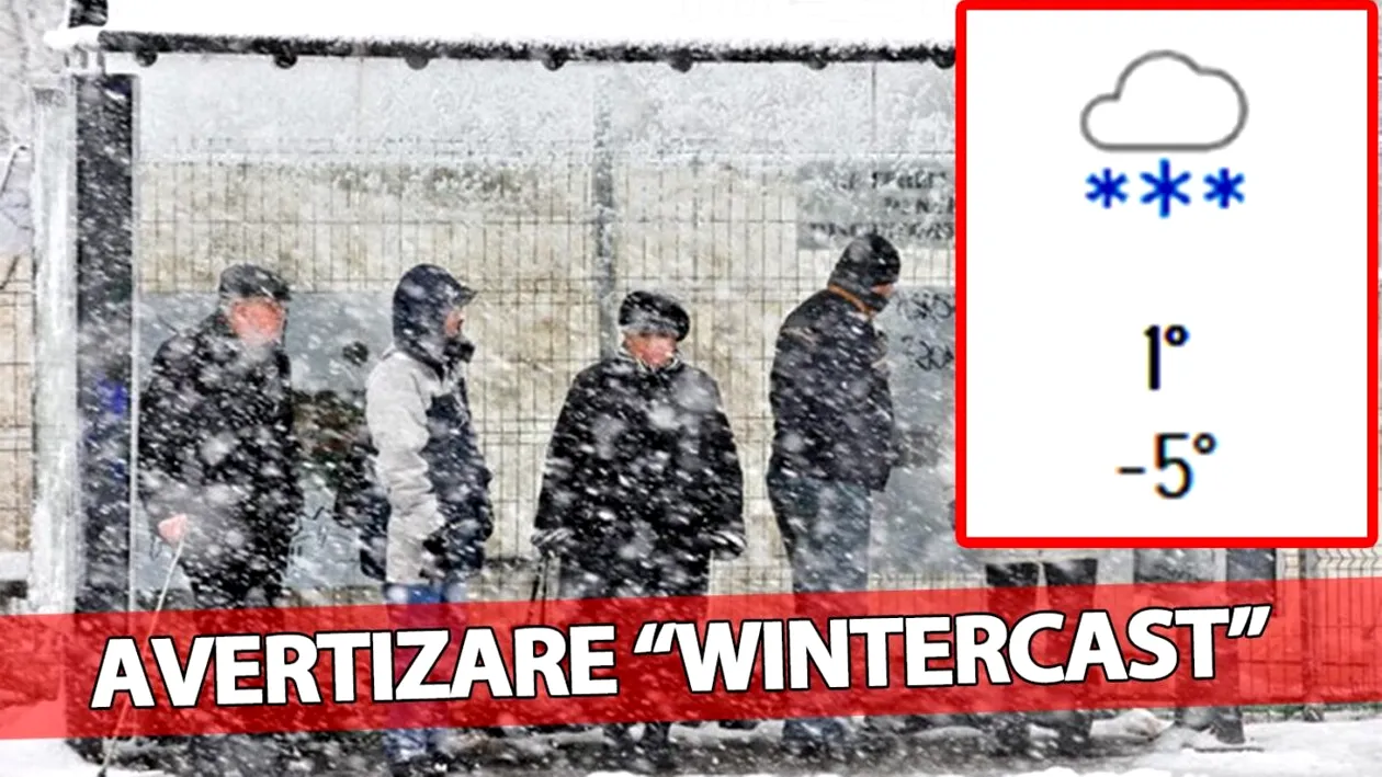 Iarnă cruntă în toată România. Pe ce dată se întorc ninsorile în București, potrivit meteorologilor Accuweather