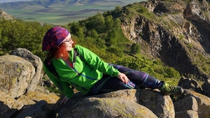 Ea e Cătălina Iacob, tânăra care a murit în Brâna Aeriană din Munţii Bucegi. Iubea traseele montane şi urşii