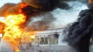 PANICA in gara! Un tren regio a luat foc! Pasagerii au fost evacuati de urgenta!