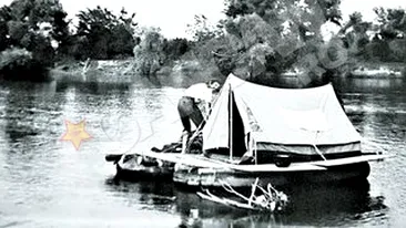 Patru tineri dusi cu pluta pe Mures