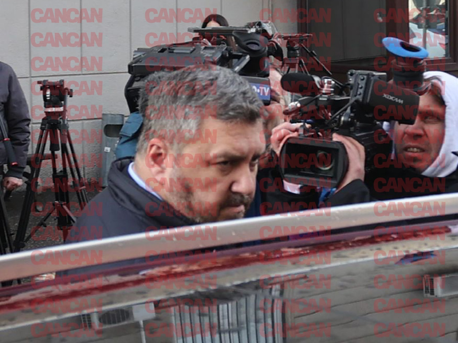 Gabriel Țuțu a părăsit sediul DNA. Sursă foto: CANCAN.RO
