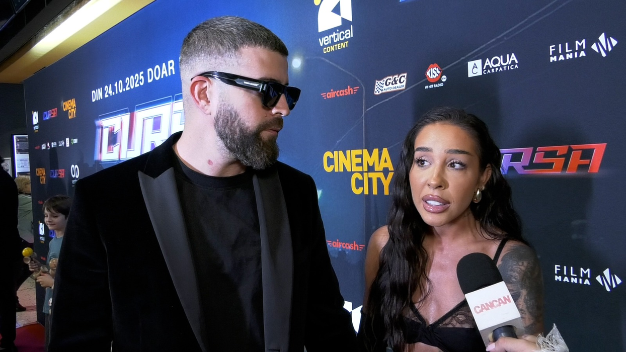 Speak și Ștefania, interviu exclusiv despre rolul șatenei din filmul Cursa