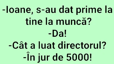 BANCUL ZILEI | Prima lui Ion