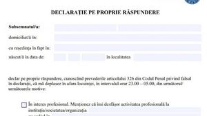 Râzi cu lacrimi! Ce motive hilare au invocat românii, pentru lipsa declarației pe propria răspundere