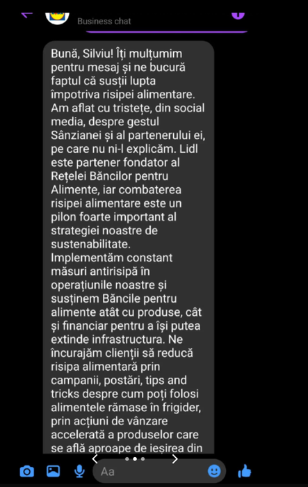 Reacția Lidl după gestul făcut de Sânziana Negru și Ștefan Floroaica/ Sursa foto: TikTok