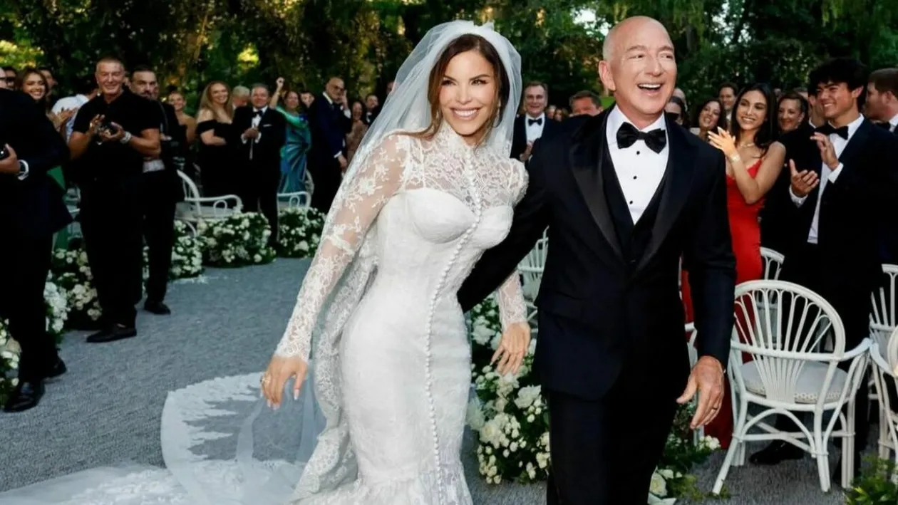 Jeff Bezos și Lauren Sanchez, UMILIȚI de invitații la nunta de 50 de milioane de dolari. Ce nemulțumiri au vedetele prezente la Veneția