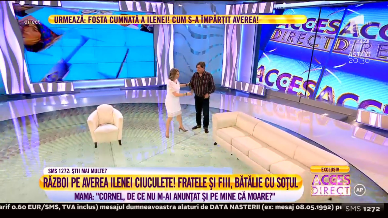 Cornel Galeş, prima confruntare cu familia Ilenei Ciuculete! Cum răspunde acuzaţiilor soţul artistei