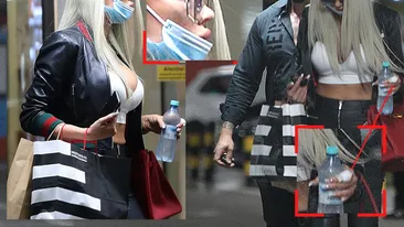 Bianca Drăgușanu, ieșire „demonstrativă” la mall după bătaie. Alex Bodi a “talonat-o” îndeaproape