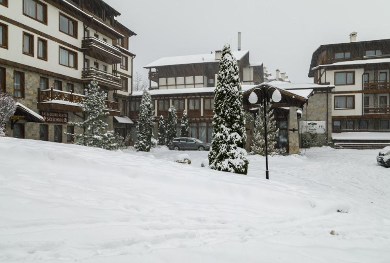Hotelul Green Life Bansko 4* este situat la poalele muntelui Pirin/ sursă foto: Booking