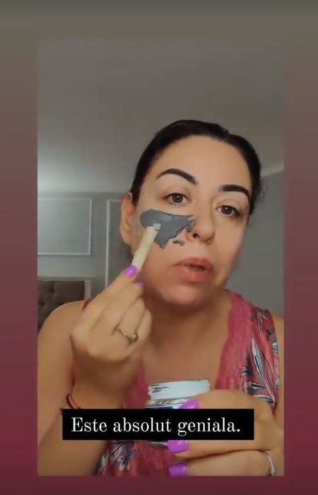 Oana Roman, dependentă de măștile de față. S-a filmat în momentul ritualului de frumusețe: “O să vedeți cea mai tare fază din lume” | FOTO