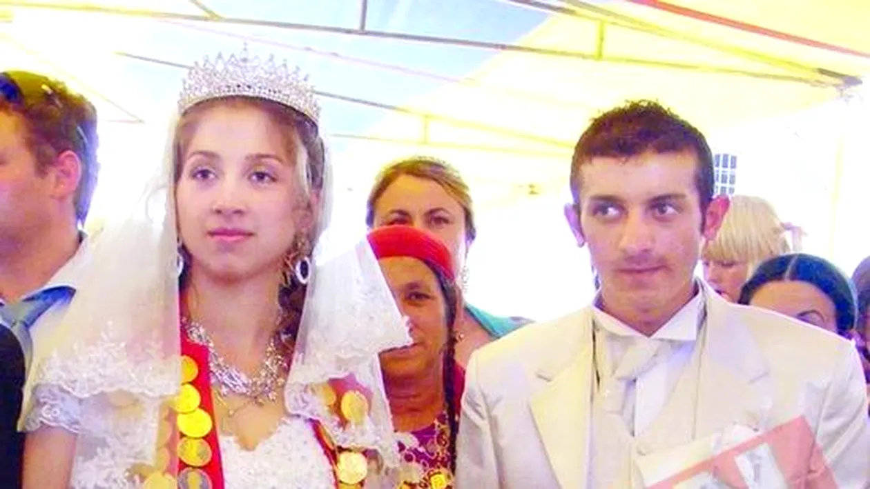 Printesa rromilor, acoperita cu aur