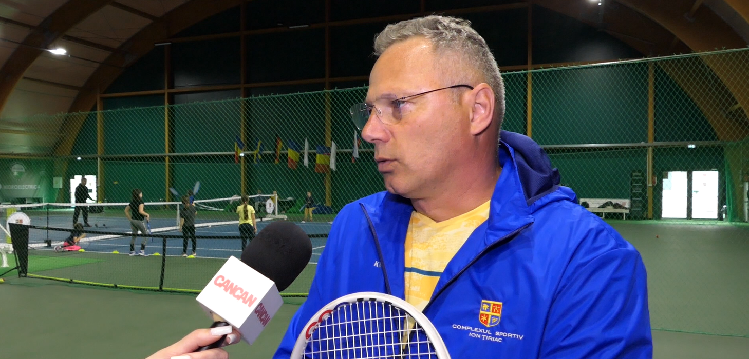 Antrenorul Cosmin Ghețu, despre orele de tenis.