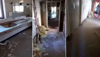 Înregistrarea care a șocat milioane de oameni. O fantomă a fost filmată într-un spital de boli psihice abandonat | VIDEO