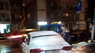 Unde a parcat acest șofer din Călărași, ajuns în București. Mașina este de 2 zile tot acolo!