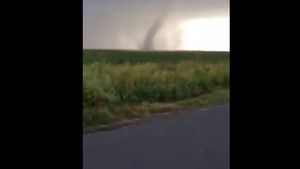 O tornadă a băgat panică în locuitorii din Galați: „Doar în filme mai vezi așa ceva!”