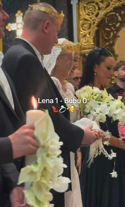 Gestul Elenei la nunta cu Bubu Cernea nu a rămas neobservat. Ce a făcut în biserică