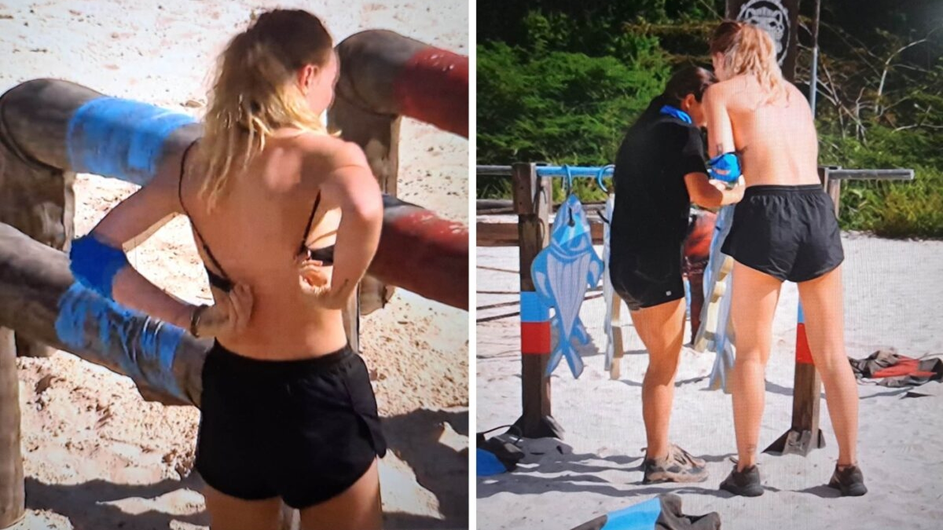 Incident tragi-comic la Survivor 2023 de la Pro TV! Unei concurente i s-a rupt sutienul în timpul probei, dar ce a urmat depășește orice imaginație
