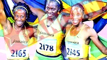 Jamaicanele au monopolizat podiumul la 100 m