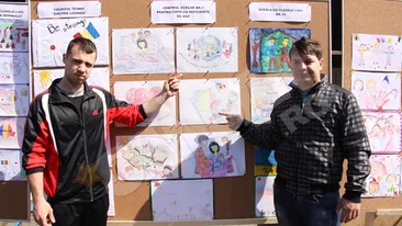 Copiii romani incearca sa le mai aline suferinta orfanilor niponi