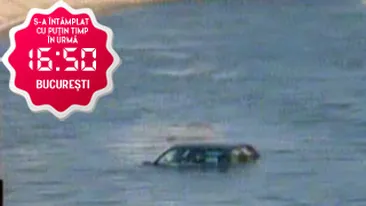 Un tanar a cazut cu masina in Dambovita