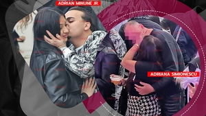 Mezina lui Adrian Minune radiază de fericire în brațele noului iubit. Adrian Jr, pupici fără număr pentru Ariana