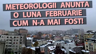 O lună februarie cum n-a mai fost în București. Meteorologii Accuweather au publicat prognoza