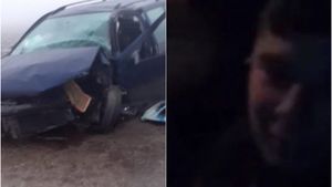 Accident cumplit în Iași, transmis live pe Facebook. Trei tineri au fost răniți